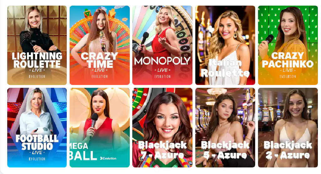 Valor casino live games – use bonuses while playing with real dealers